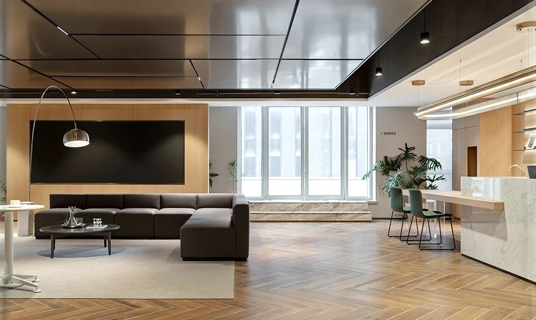 綠色開放的上市公司社區(qū)型辦公室裝修設(shè)計案例(圖1) 綠色開放的上市公司社區(qū)型辦公室裝修設(shè)計案例(圖1)