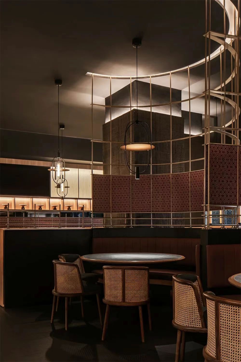 桂小廚廣西特色菜餐廳裝修設(shè)計(jì)案例(圖7) 桂小廚廣西特色菜餐廳裝修設(shè)計(jì)案例(圖7)