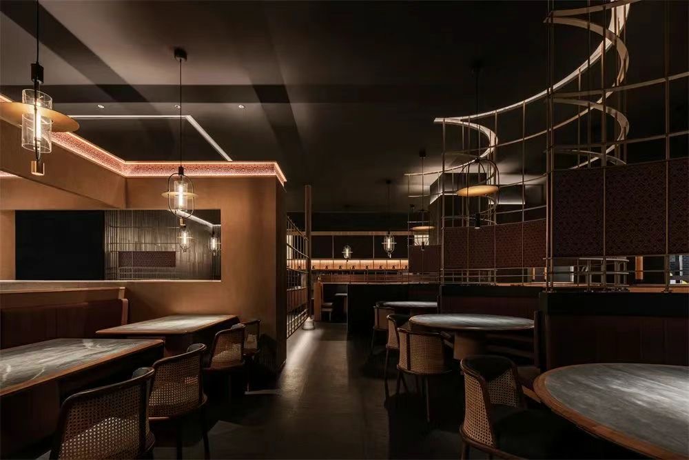 桂小廚廣西特色菜餐廳裝修設(shè)計(jì)案例(圖5) 桂小廚廣西特色菜餐廳裝修設(shè)計(jì)案例(圖5)