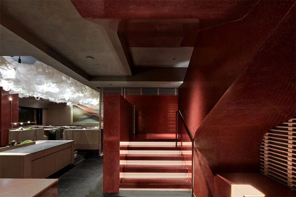 鄭州金博大推薦現(xiàn)代東方美學(xué)中餐廳裝修設(shè)計案例(圖6) 鄭州金博大推薦現(xiàn)代東方美學(xué)中餐廳裝修設(shè)計案例(圖6)