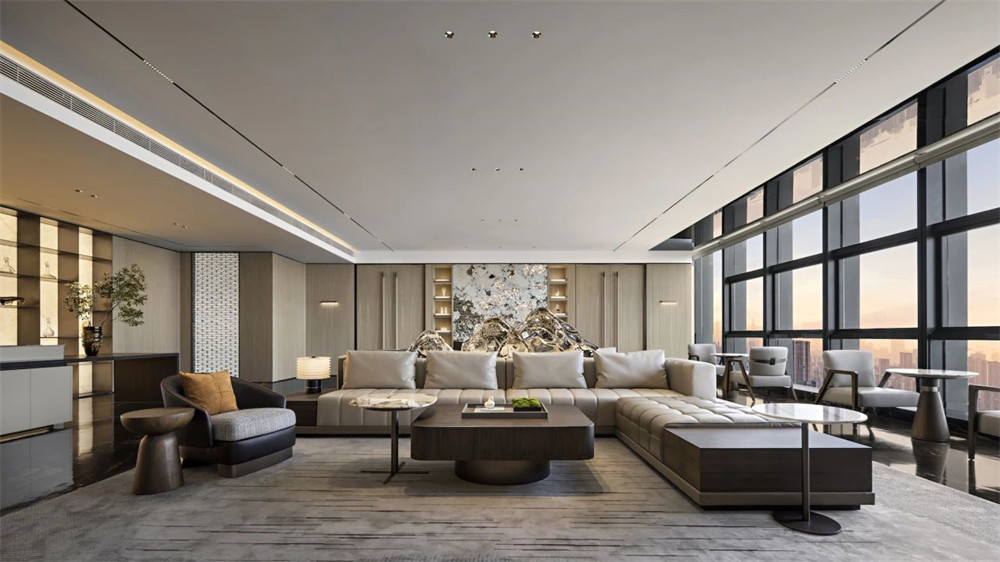 明薈致遠(yuǎn)投資總部辦公室&會(huì)所裝修設(shè)計(jì)方案(圖5) 明薈致遠(yuǎn)投資總部辦公室&會(huì)所裝修設(shè)計(jì)方案(圖5)