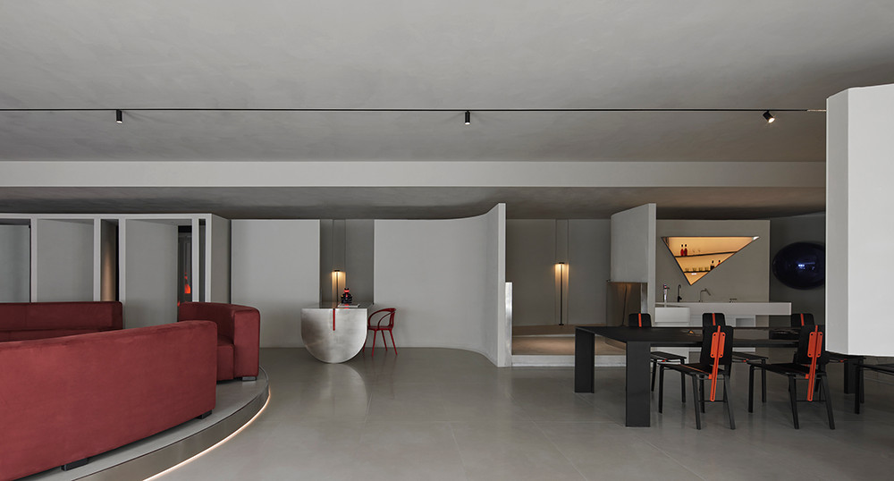 集沙龍、展覽于一體的老板電器辦公室裝修設(shè)計(圖3)