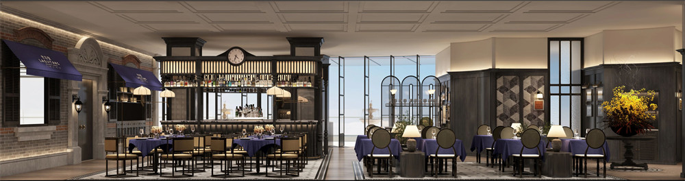 摩登雅致的上海本幫菜餐廳裝修設(shè)計(jì)(圖4) 摩登雅致的上海本幫菜餐廳裝修設(shè)計(jì)(圖4)