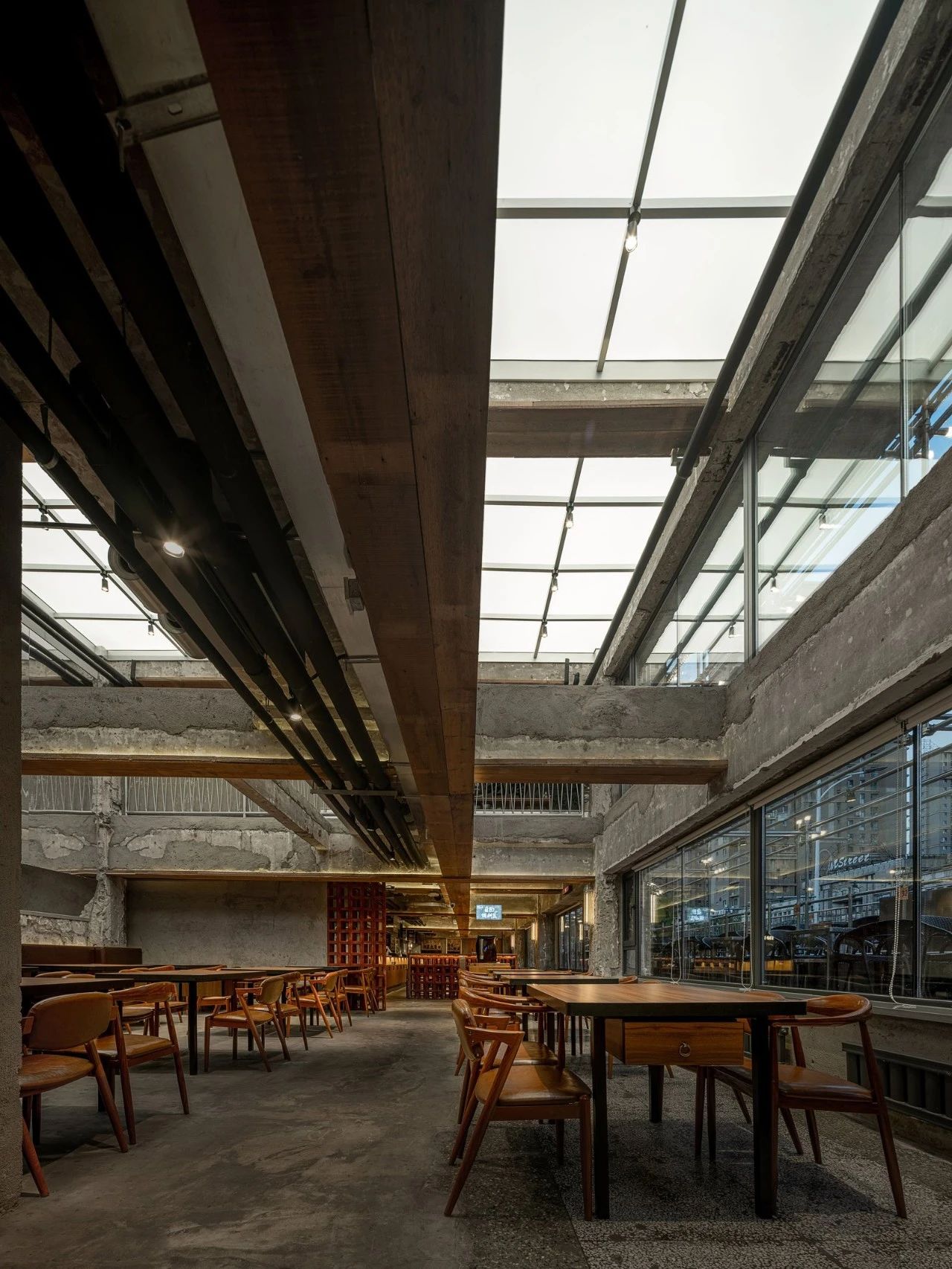 一燒一烤廢墟工業(yè)風(fēng)東北特色燒烤店裝修設(shè)計方案(圖9) 一燒一烤廢墟工業(yè)風(fēng)東北特色燒烤店裝修設(shè)計方案(圖9)