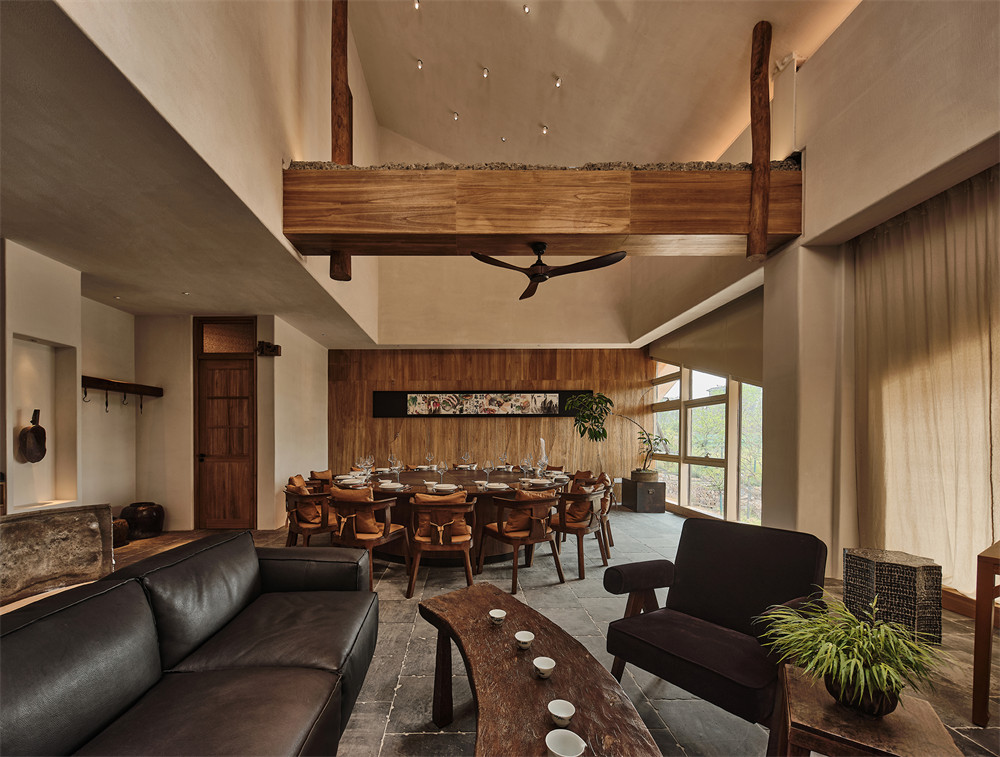 鄭州金博大分享花跡·山野地道農(nóng)家菜餐廳裝修設(shè)計(jì)(圖7) 鄭州金博大分享花跡·山野地道農(nóng)家菜餐廳裝修設(shè)計(jì)(圖7)