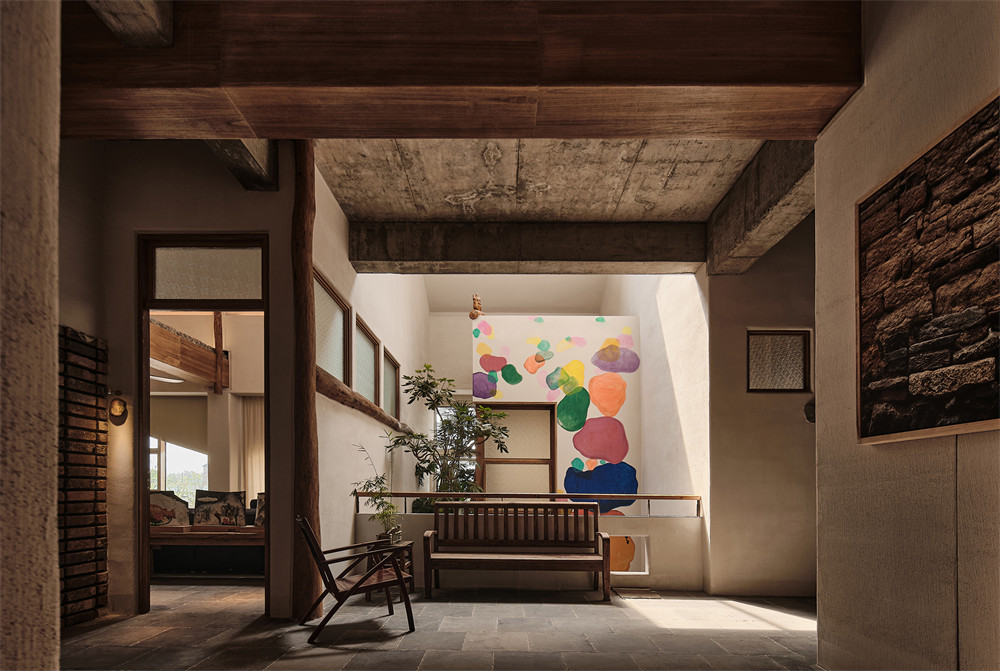 鄭州金博大分享花跡·山野地道農(nóng)家菜餐廳裝修設(shè)計(jì)(圖9) 鄭州金博大分享花跡·山野地道農(nóng)家菜餐廳裝修設(shè)計(jì)(圖9)