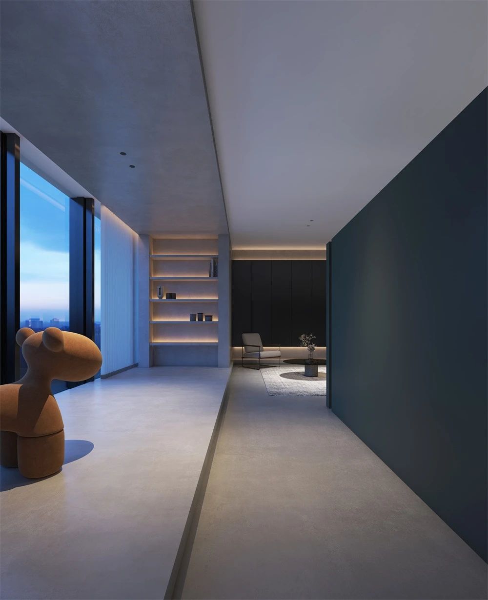 極簡禪意茶館兼辦公室裝修設計案例(圖11) 極簡禪意茶館兼辦公室裝修設計案例(圖11)