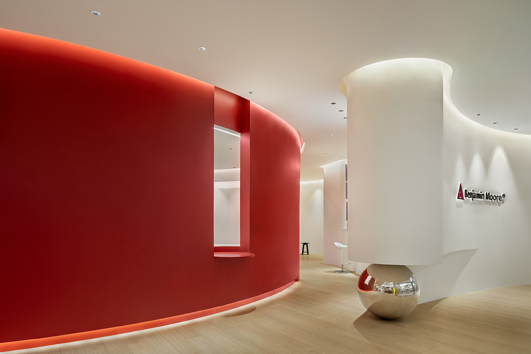 鄭州金博大推薦本杰明藝術(shù)涂料展廳裝修設(shè)計(jì)(圖1) 鄭州金博大推薦本杰明藝術(shù)涂料展廳裝修設(shè)計(jì)(圖1)