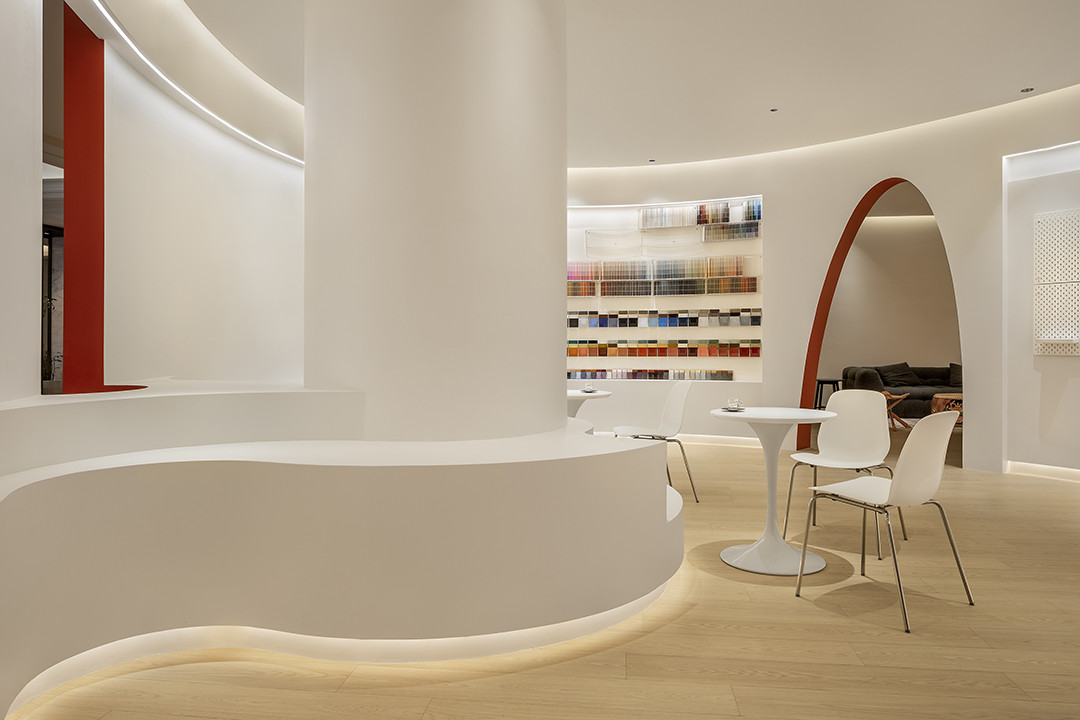 鄭州金博大推薦本杰明藝術(shù)涂料展廳裝修設(shè)計(jì)(圖6) 鄭州金博大推薦本杰明藝術(shù)涂料展廳裝修設(shè)計(jì)(圖6)