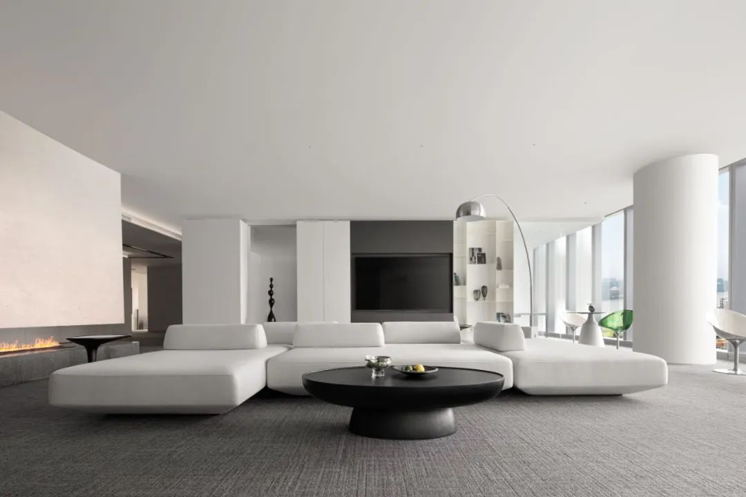 極簡(jiǎn)藝術(shù)風(fēng)直播公司多媒體辦公室裝修設(shè)計(jì)方案(圖5) 極簡(jiǎn)藝術(shù)風(fēng)直播公司多媒體辦公室裝修設(shè)計(jì)方案(圖5)