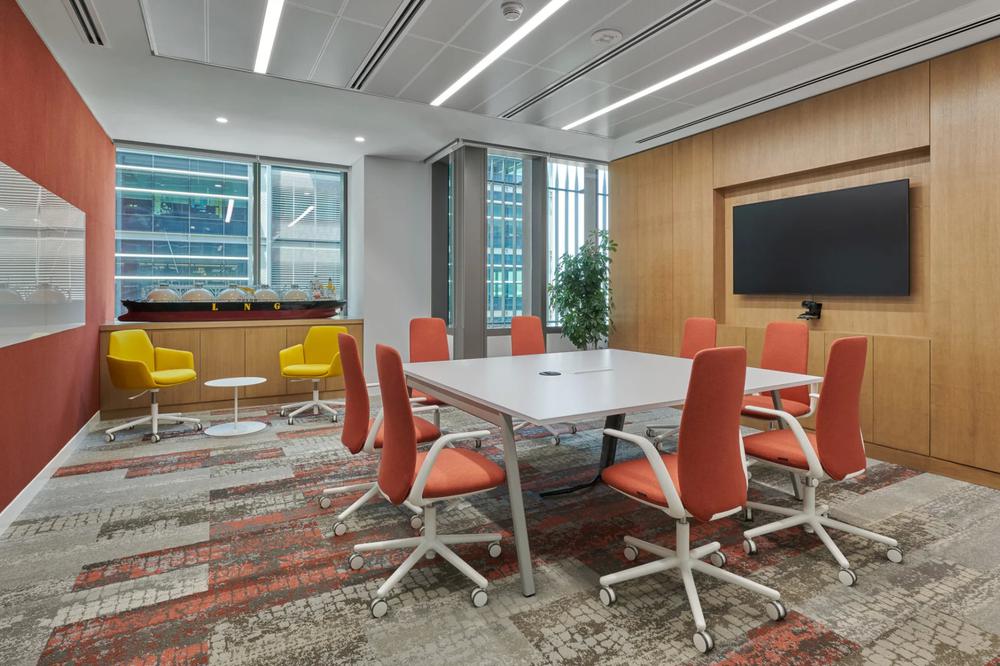 鄭州金博大推薦開(kāi)放協(xié)作的能源公司辦公室裝修設(shè)計(jì)(圖7) 鄭州金博大推薦開(kāi)放協(xié)作的能源公司辦公室裝修設(shè)計(jì)(圖7)