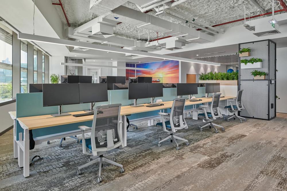 鄭州金博大推薦開(kāi)放協(xié)作的能源公司辦公室裝修設(shè)計(jì)(圖9) 鄭州金博大推薦開(kāi)放協(xié)作的能源公司辦公室裝修設(shè)計(jì)(圖9)