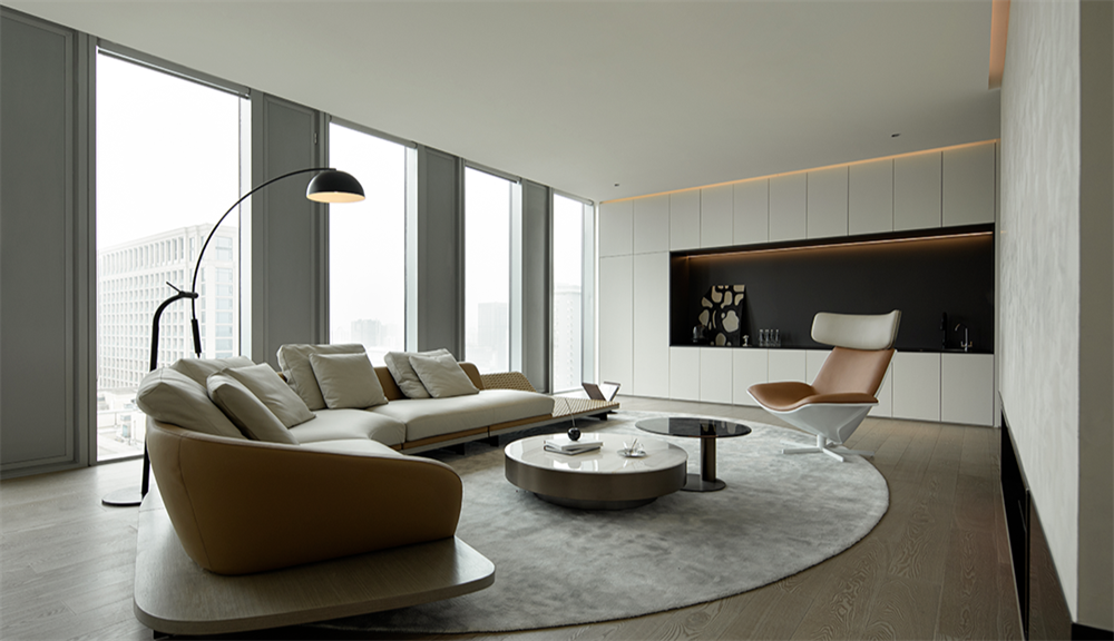 極簡純粹的濱綠大廈辦公室裝修設(shè)計方案(圖2) 極簡純粹的濱綠大廈辦公室裝修設(shè)計方案(圖2)