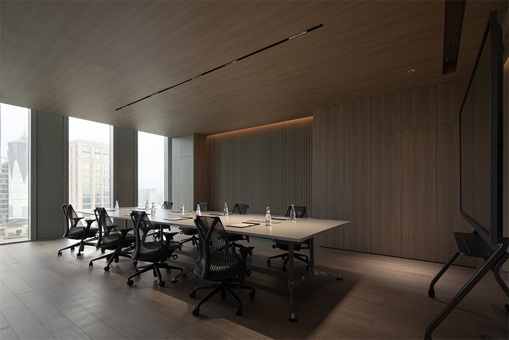 極簡純粹的濱綠大廈辦公室裝修設(shè)計方案(圖7) 極簡純粹的濱綠大廈辦公室裝修設(shè)計方案(圖7)