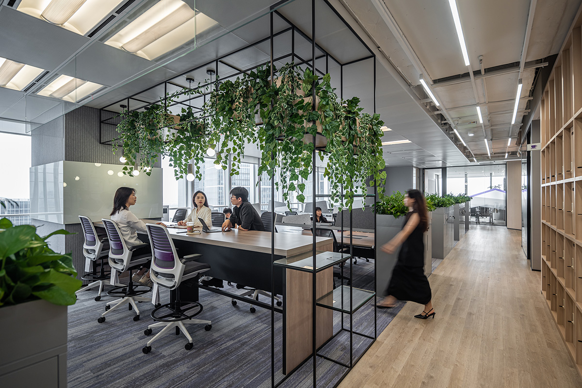 2600平快遞物流公司自然人文辦公室裝修設(shè)計(圖2) 2600平快遞物流公司自然人文辦公室裝修設(shè)計(圖2)