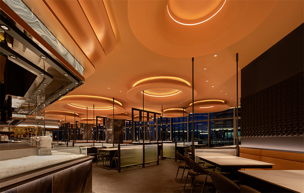 鄭州金博大推薦錢鼎會(huì)海鮮自助餐廳裝修設(shè)計(jì)方案(圖13) 鄭州金博大推薦錢鼎會(huì)海鮮自助餐廳裝修設(shè)計(jì)方案(圖13)