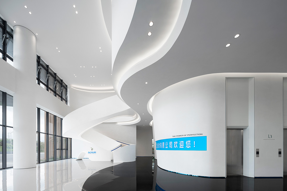 14000平艾肯工業(yè)總部辦公樓裝修設(shè)計(jì)方案(圖3) 14000平艾肯工業(yè)總部辦公樓裝修設(shè)計(jì)方案(圖3)