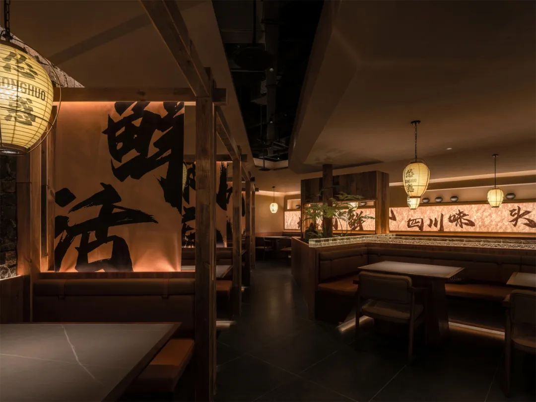 一品魚(yú)悅燒烤·川菜融合餐廳酒吧裝修設(shè)計(jì)方案(圖9) 一品魚(yú)悅燒烤·川菜融合餐廳酒吧裝修設(shè)計(jì)方案(圖9)