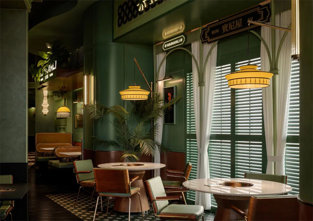 精致南洋風(fēng) 海楠里·椰子雞火鍋店裝修設(shè)計(jì)案例(圖9) 精致南洋風(fēng) 海楠里·椰子雞火鍋店裝修設(shè)計(jì)案例(圖9)
