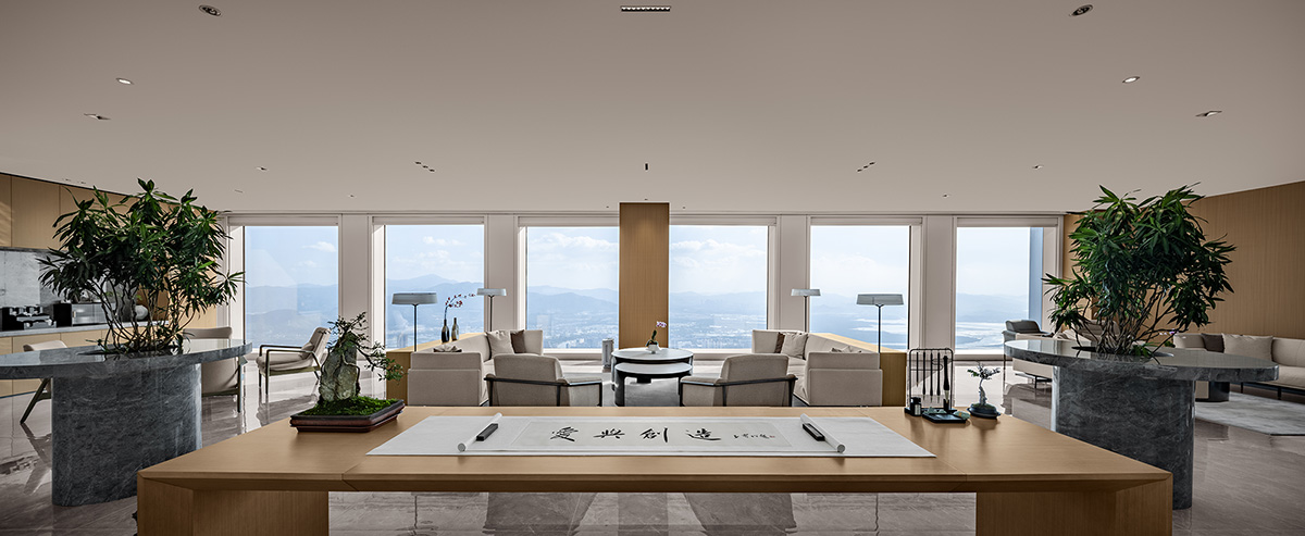 現(xiàn)代大氣新中式 乾成律師事務(wù)所裝修設(shè)計(jì)方案(圖4) 現(xiàn)代大氣新中式 乾成律師事務(wù)所裝修設(shè)計(jì)方案(圖4)