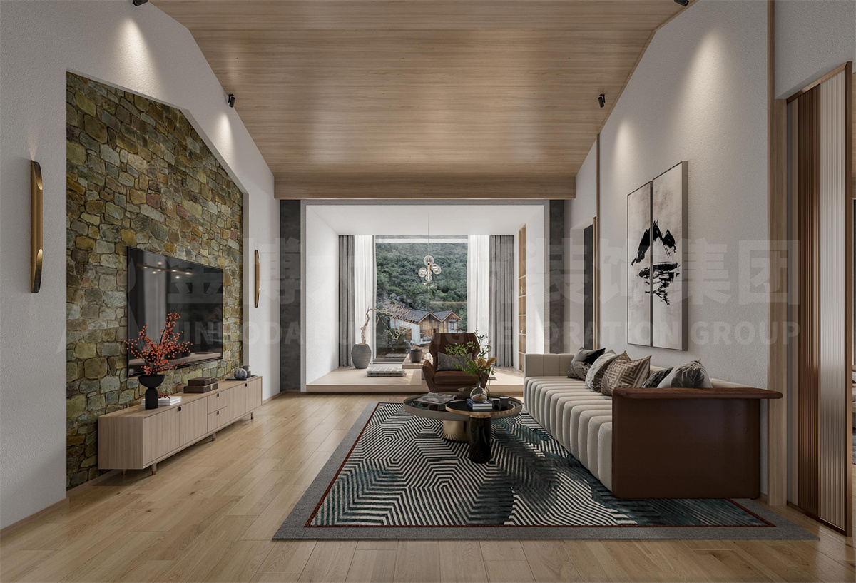 安徽書畫小鎮(zhèn)民宿裝修設計