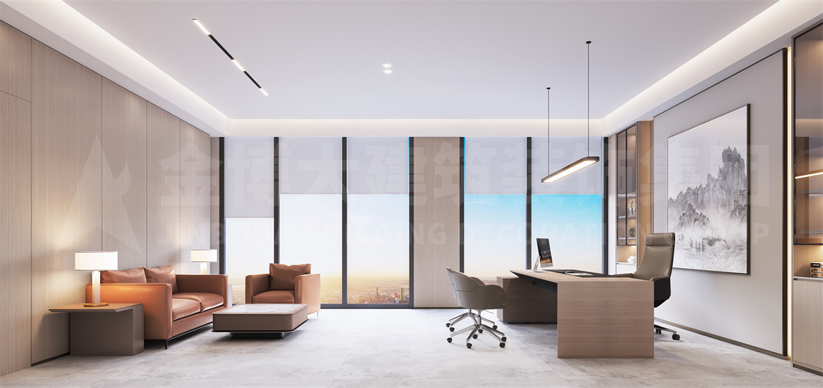 鄭州森樂智能設(shè)備辦公樓裝修設(shè)計