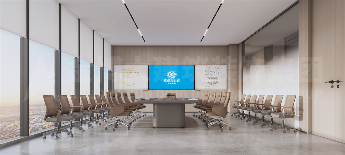 鄭州森樂智能設(shè)備辦公樓裝修設(shè)計