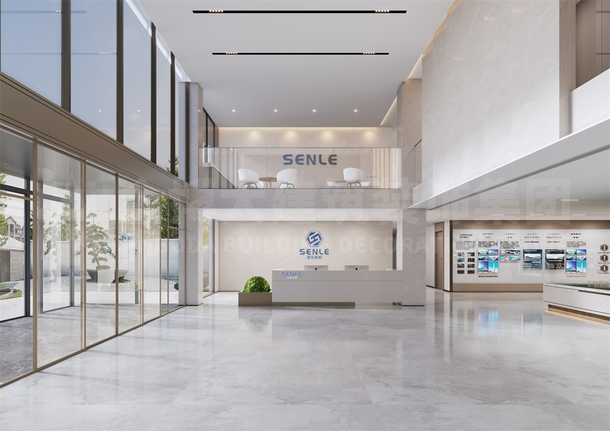 鄭州森樂智能設(shè)備辦公樓裝修設(shè)計