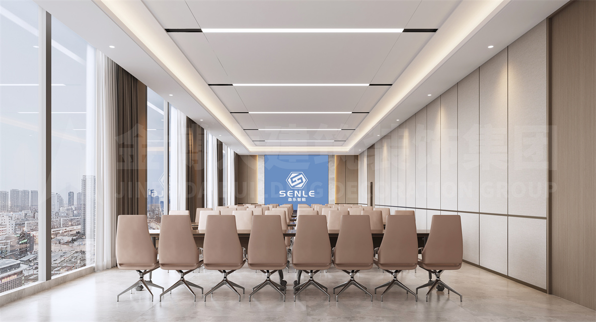 鄭州森樂智能設(shè)備辦公樓裝修設(shè)計