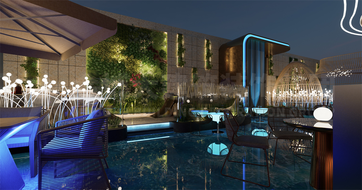 廣東清遠慶精品酒店裝修設計案例效果圖