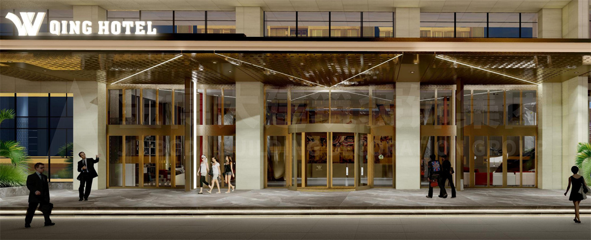 廣東清遠慶精品酒店裝修設計案例效果圖