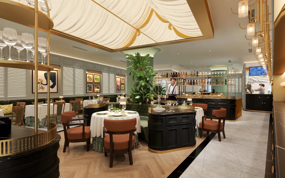 新時泰泰式特色餐廳改造裝修設(shè)計(jì)案例(圖4)