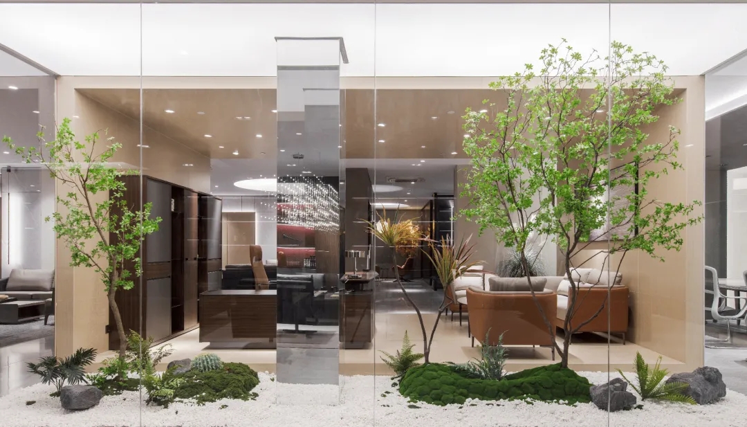 意式東方 家具公司高端辦公室裝修設(shè)計(jì)案例(圖6) 意式東方 家具公司高端辦公室裝修設(shè)計(jì)案例(圖6)