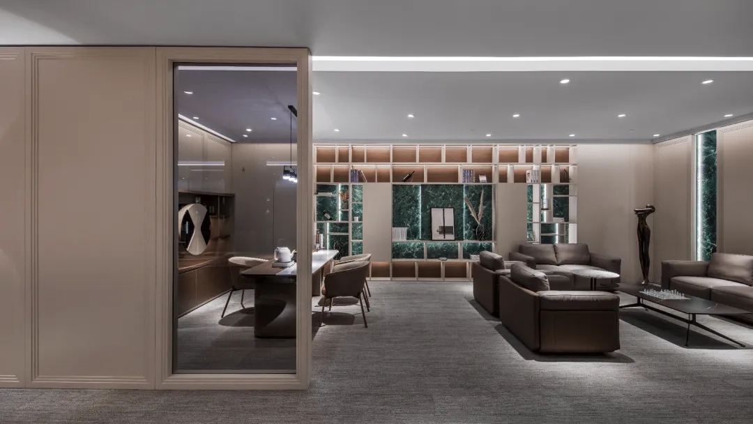 意式東方 家具公司高端辦公室裝修設(shè)計(jì)案例(圖8) 意式東方 家具公司高端辦公室裝修設(shè)計(jì)案例(圖8)