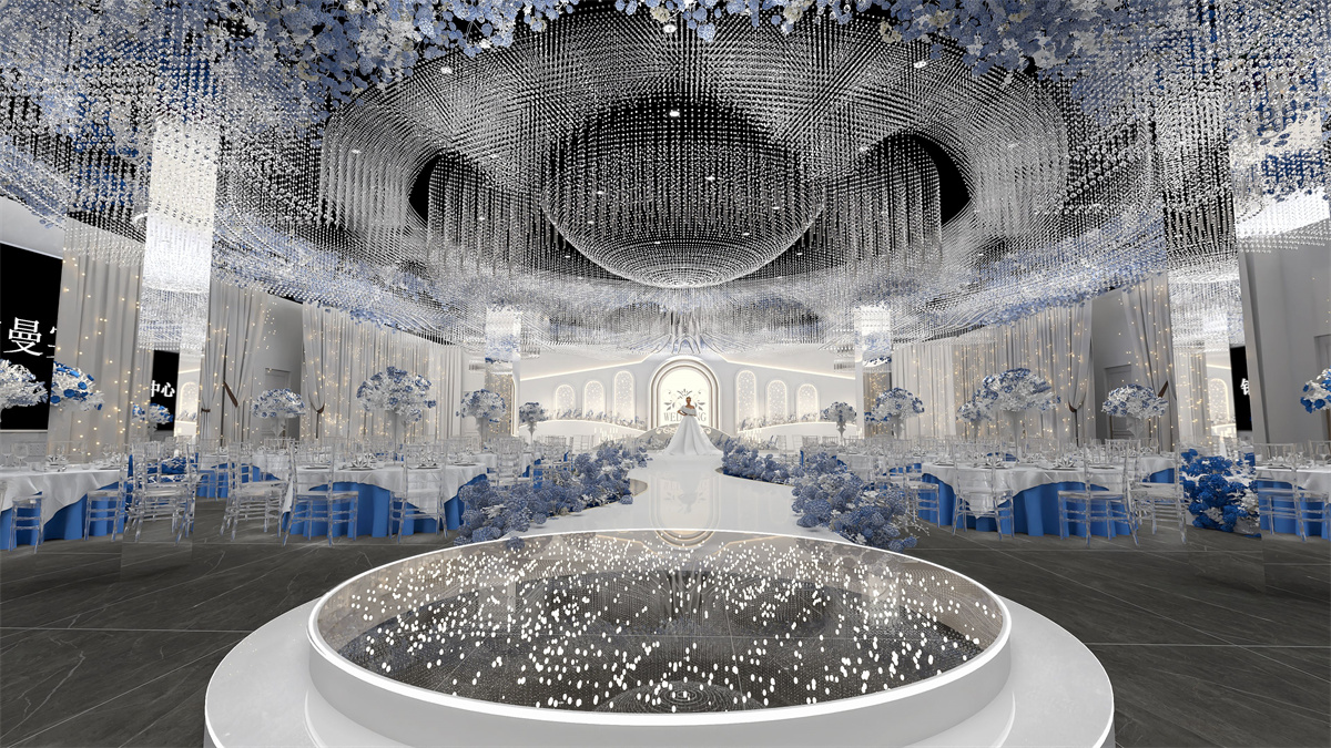 濮陽婚禮堂設(shè)計(jì)-鉑曼婚宴酒店裝修設(shè)計(jì)