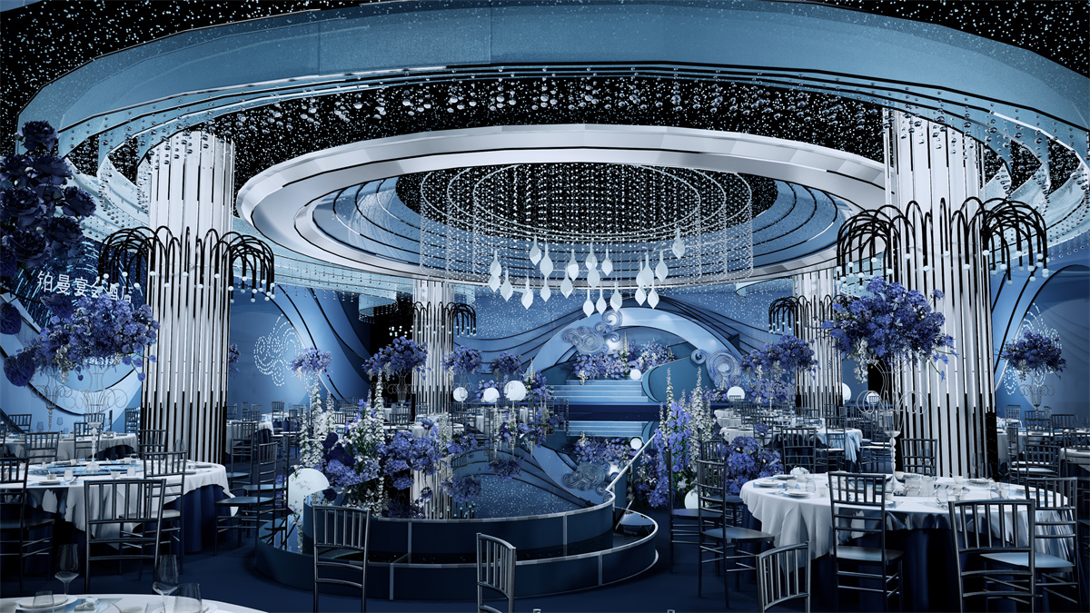 濮陽婚禮堂設(shè)計(jì)-鉑曼婚宴酒店裝修設(shè)計(jì)