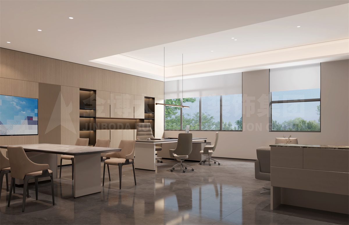 新鄉(xiāng)衛(wèi)華集團辦公樓裝修設計