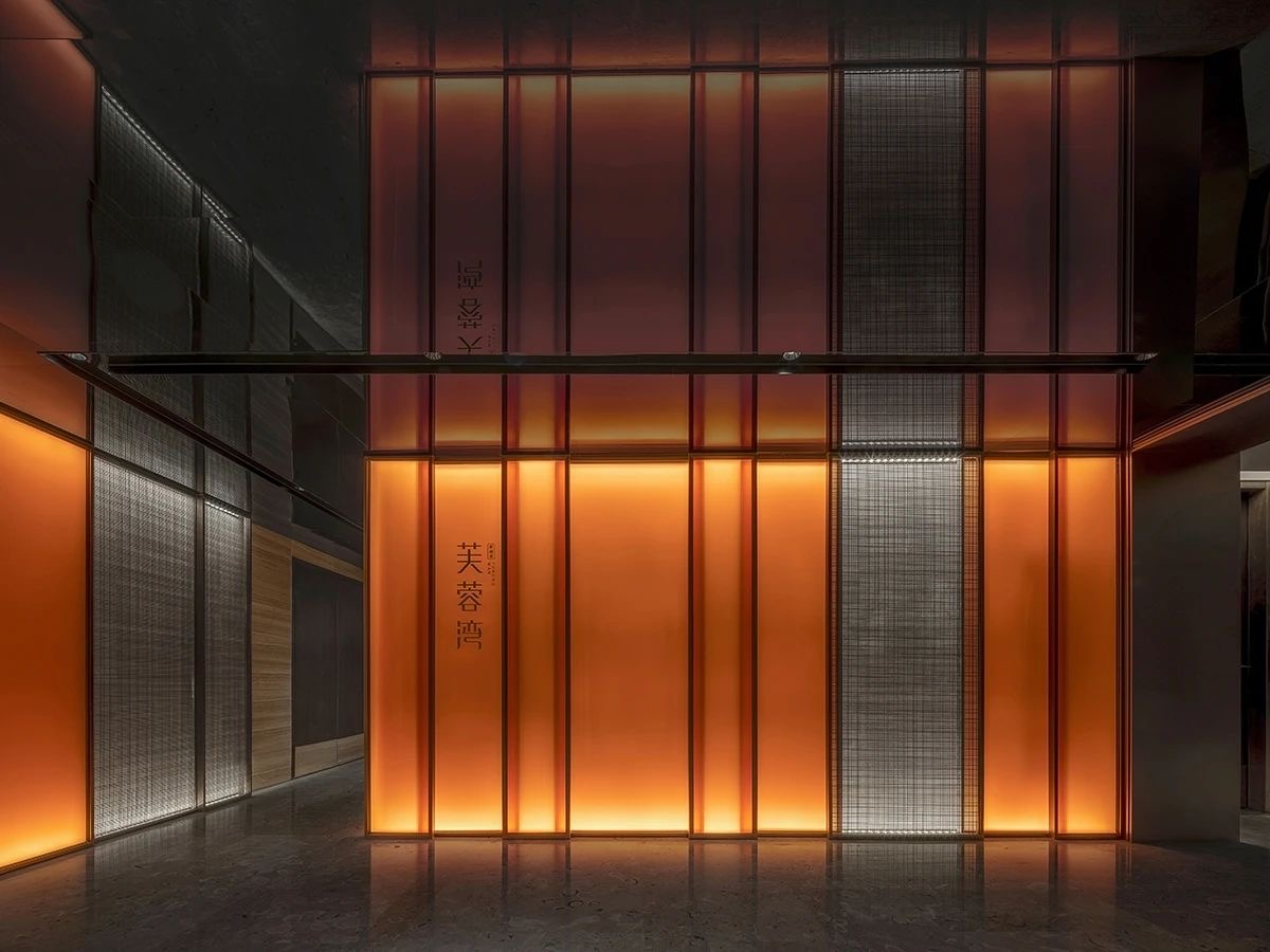 鄭州金博大推薦芙蓉灣東方美學餐廳裝修設計案例(圖1)