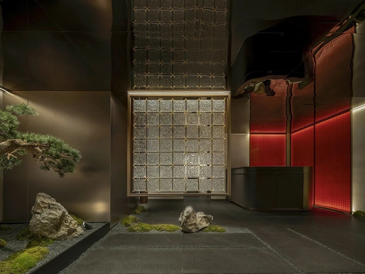 鄭州金博大推薦芙蓉灣東方美學餐廳裝修設計案例(圖3)