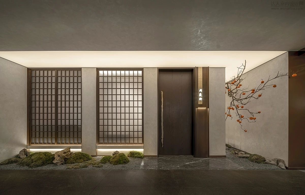 鄭州金博大推薦芙蓉灣東方美學餐廳裝修設計案例(圖5)