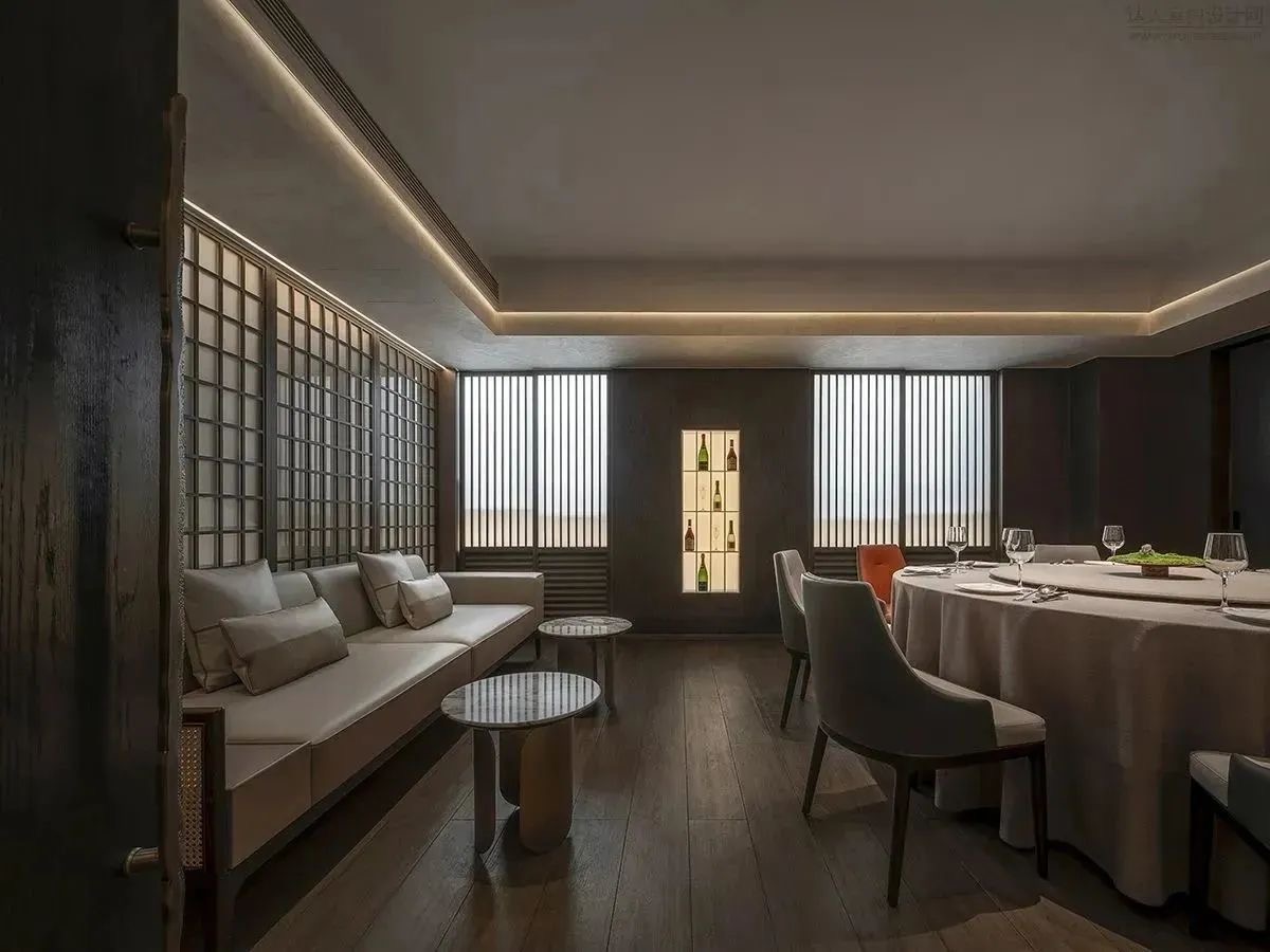鄭州金博大推薦芙蓉灣東方美學餐廳裝修設計案例(圖8)