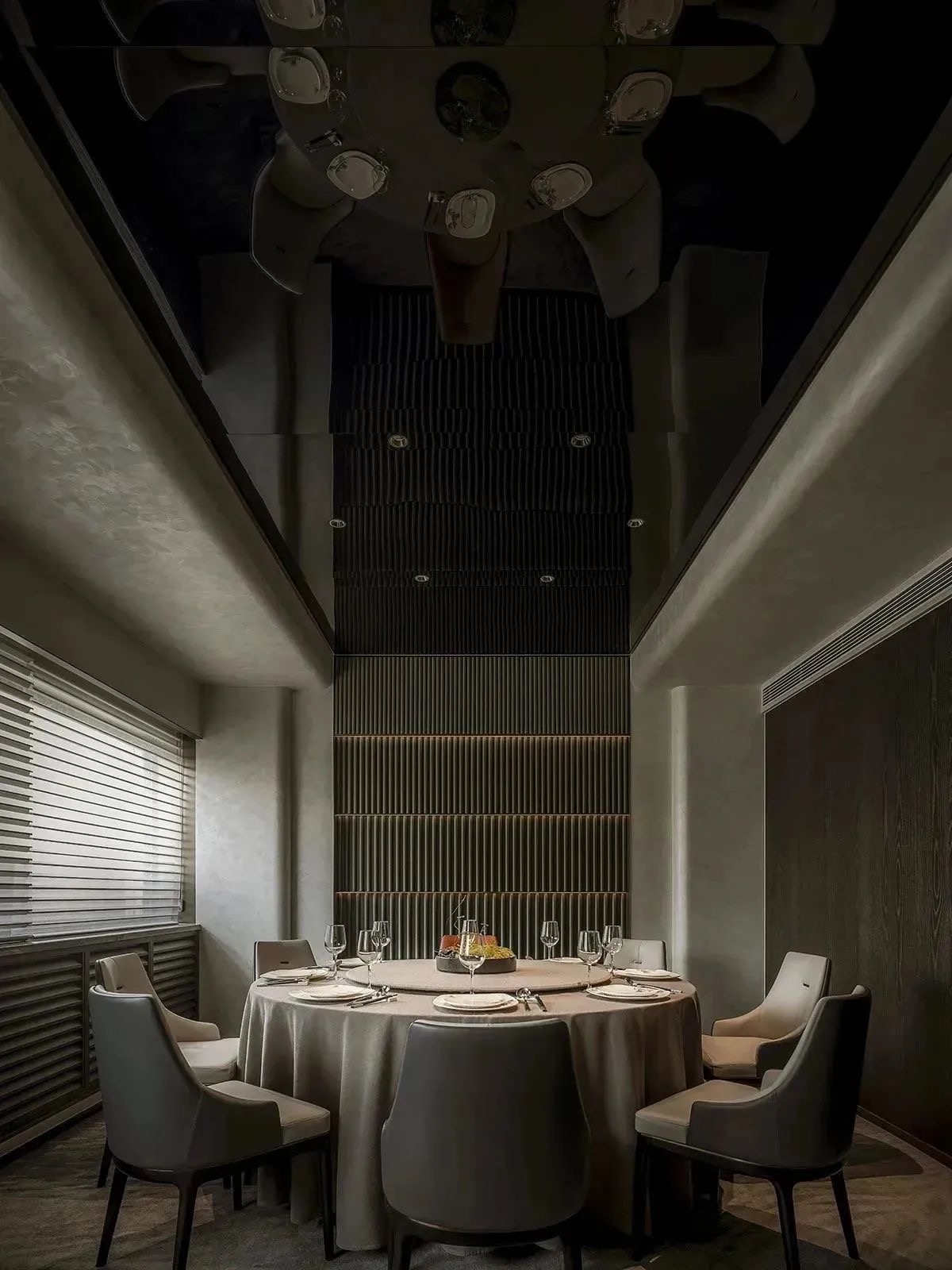 鄭州金博大推薦芙蓉灣東方美學餐廳裝修設計案例(圖13)