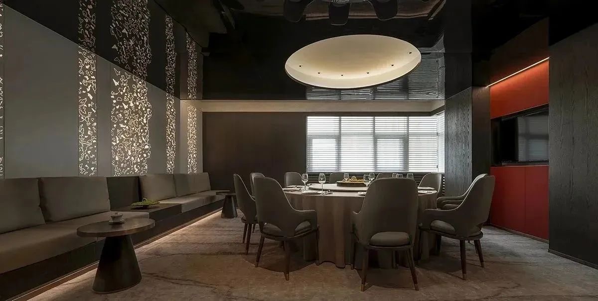 鄭州金博大推薦芙蓉灣東方美學餐廳裝修設計案例(圖14)