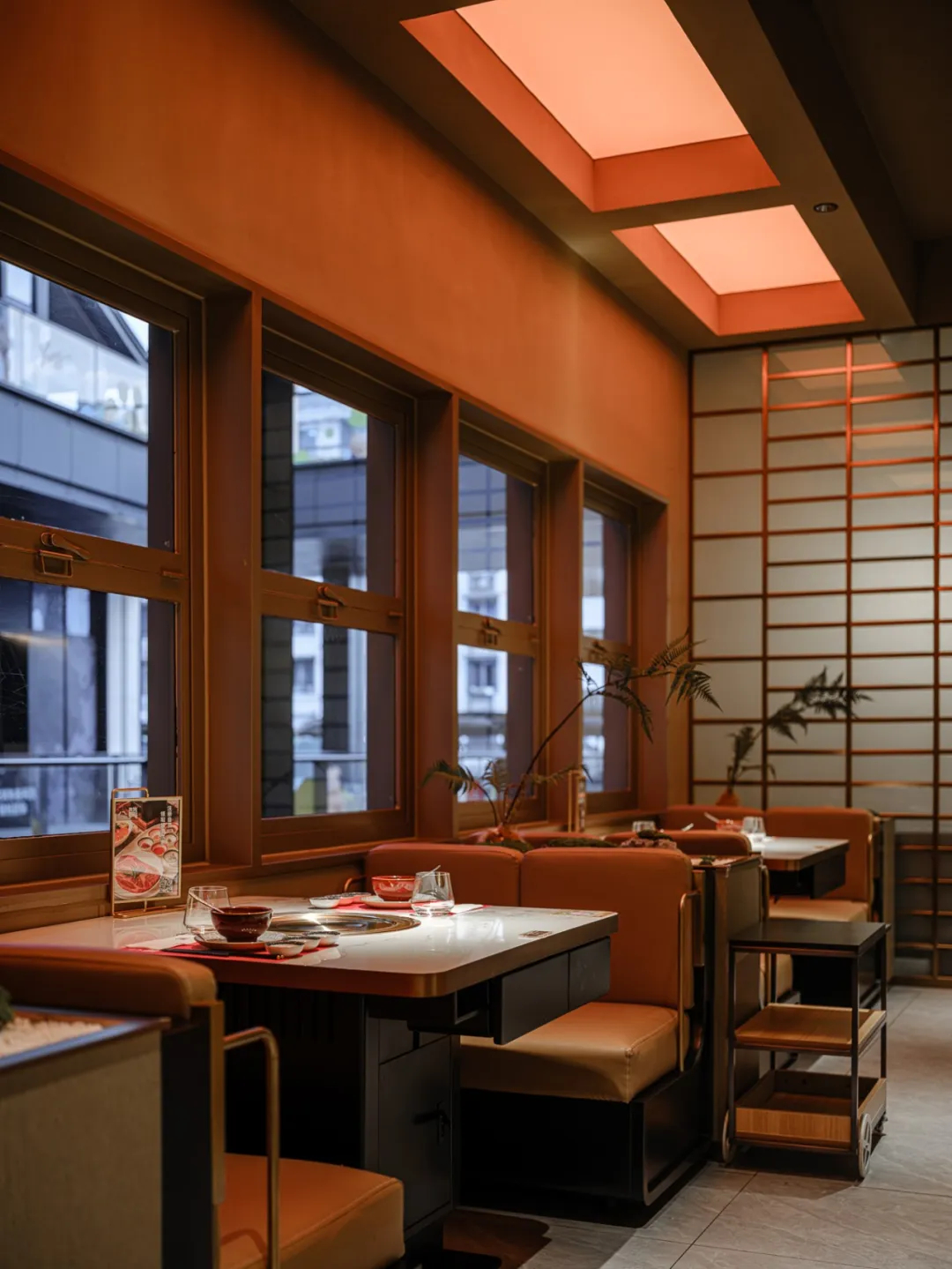 特色燒烤店設計推薦：八贊燒肉酒廊裝修設計案例(圖9)