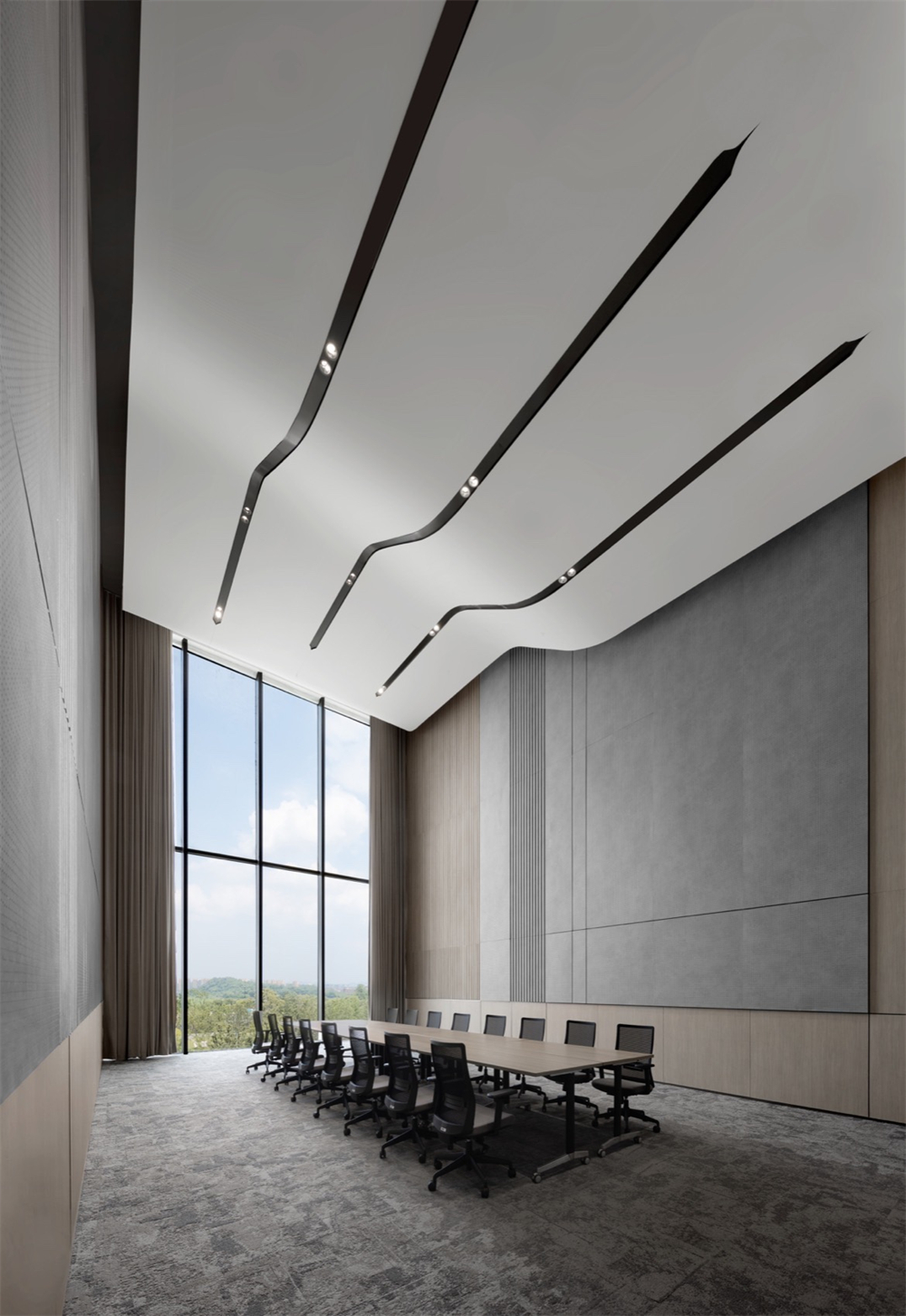 現代簡約時尚科技園區(qū)辦公樓裝修設計案例(圖18) 現代簡約時尚科技園區(qū)辦公樓裝修設計案例(圖18)