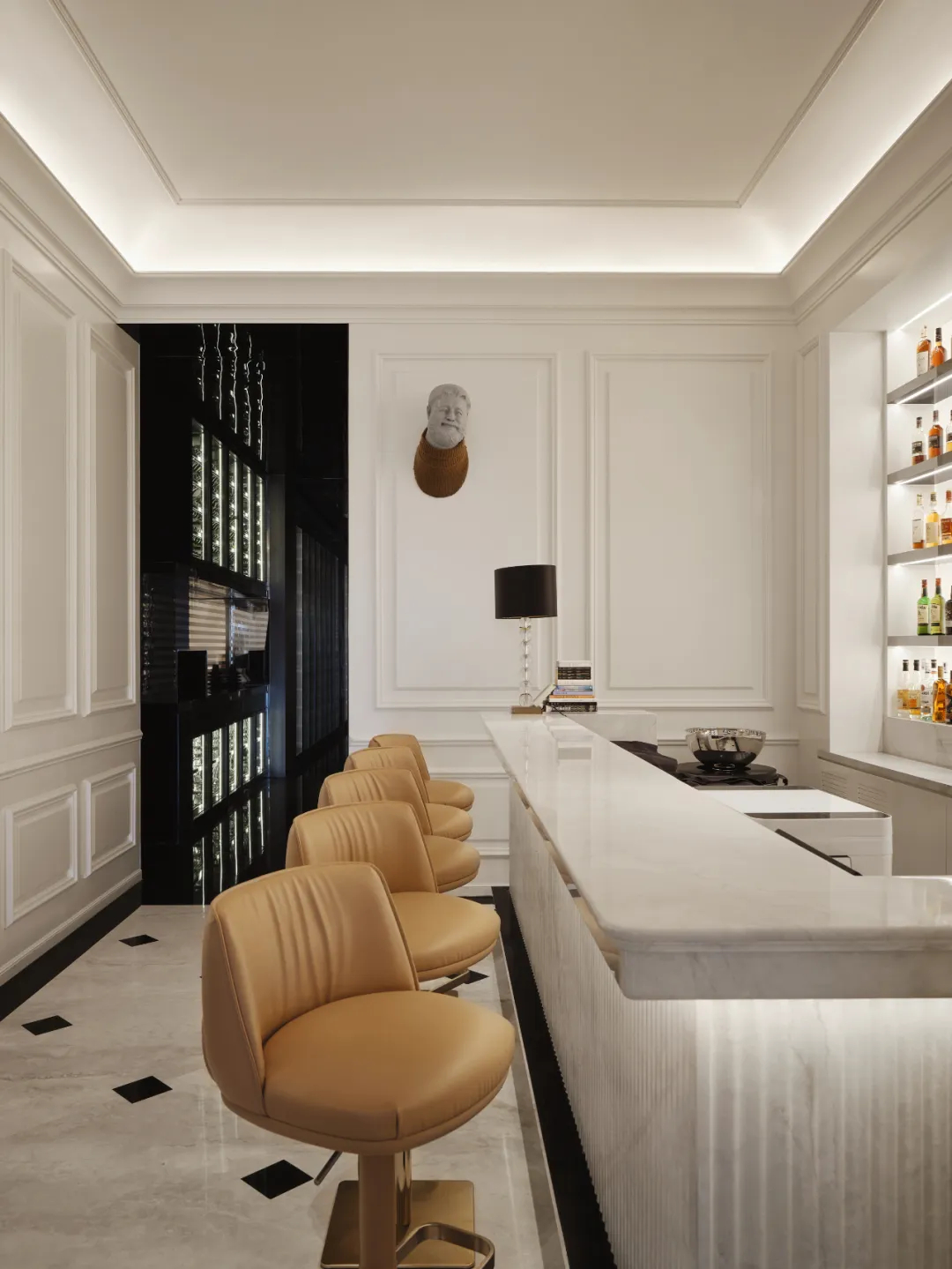 法式美學(xué)浪漫優(yōu)雅 LAtelier 18法餐廳裝修設(shè)計(jì)(圖9) 法式美學(xué)浪漫優(yōu)雅 LAtelier 18法餐廳裝修設(shè)計(jì)(圖9)