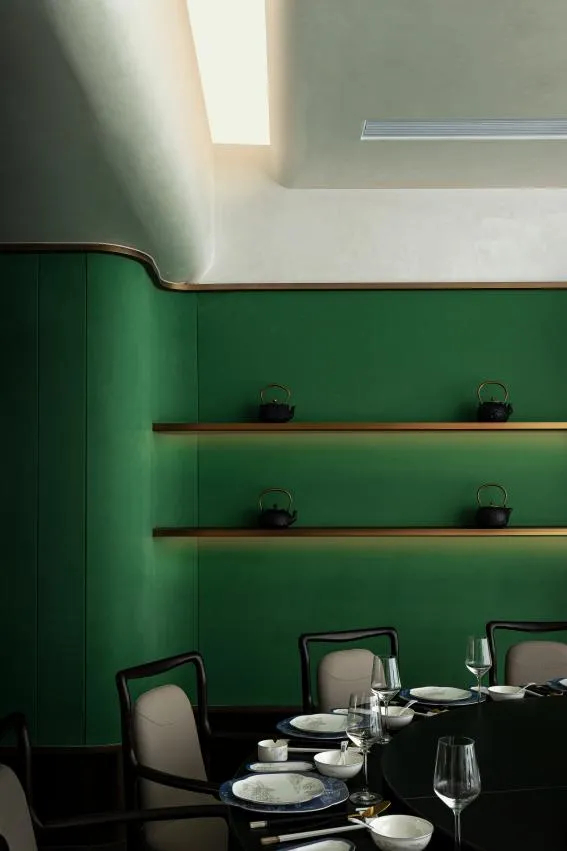 科技東方美學(xué) 金豬十八道高端酒樓裝修設(shè)計(jì)(圖12) 科技東方美學(xué) 金豬十八道高端酒樓裝修設(shè)計(jì)(圖12)