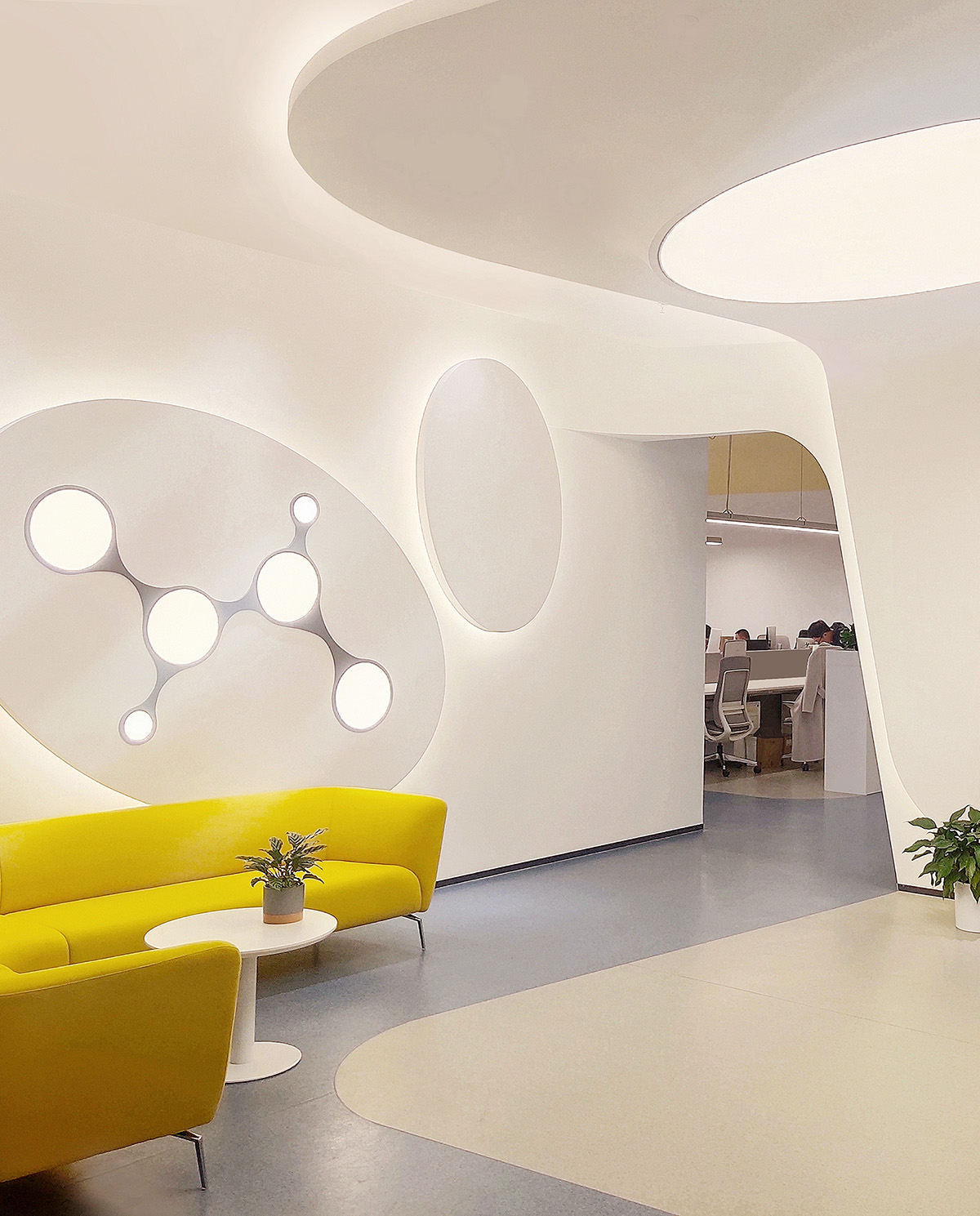 科技風(fēng)與工業(yè)風(fēng) 腦動極光醫(yī)療科技公司辦公室裝修設(shè)計(圖1) 科技風(fēng)與工業(yè)風(fēng) 腦動極光醫(yī)療科技公司辦公室裝修設(shè)計(圖1)