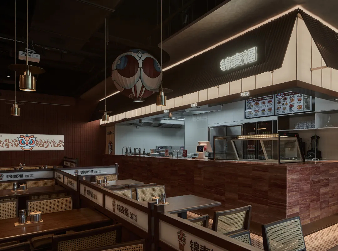 現(xiàn)代多元東方美學(xué)  鄭州錦麥?！っ骛^裝修設(shè)計(jì)方案(圖3)