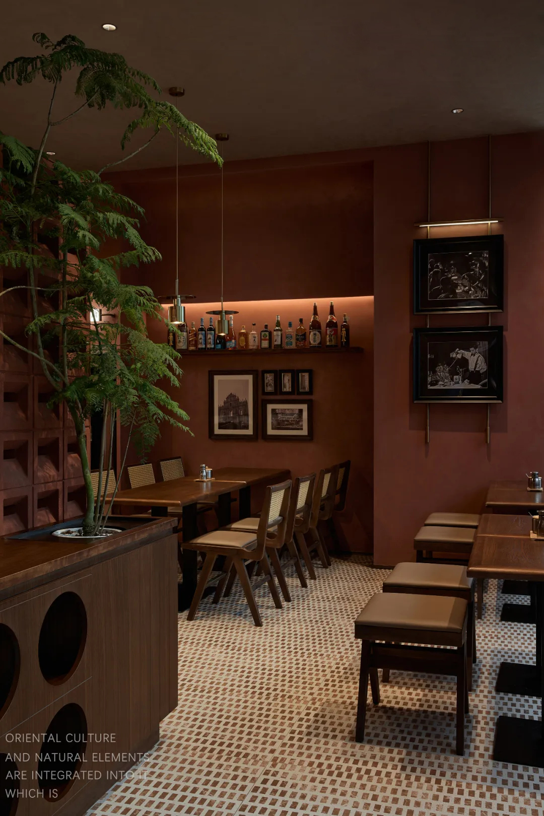 現(xiàn)代多元東方美學(xué)  鄭州錦麥福·面館裝修設(shè)計(jì)方案(圖6)